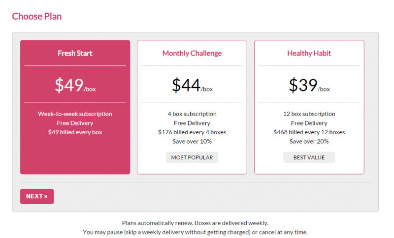 Green Blender Pricing